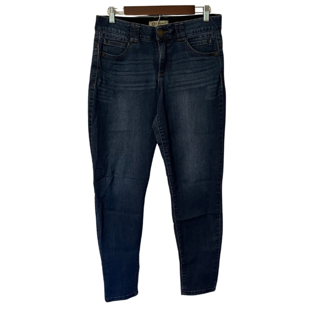 Democracy Women’s Ab Solution Blue Wash Skinny Jeans Size 8